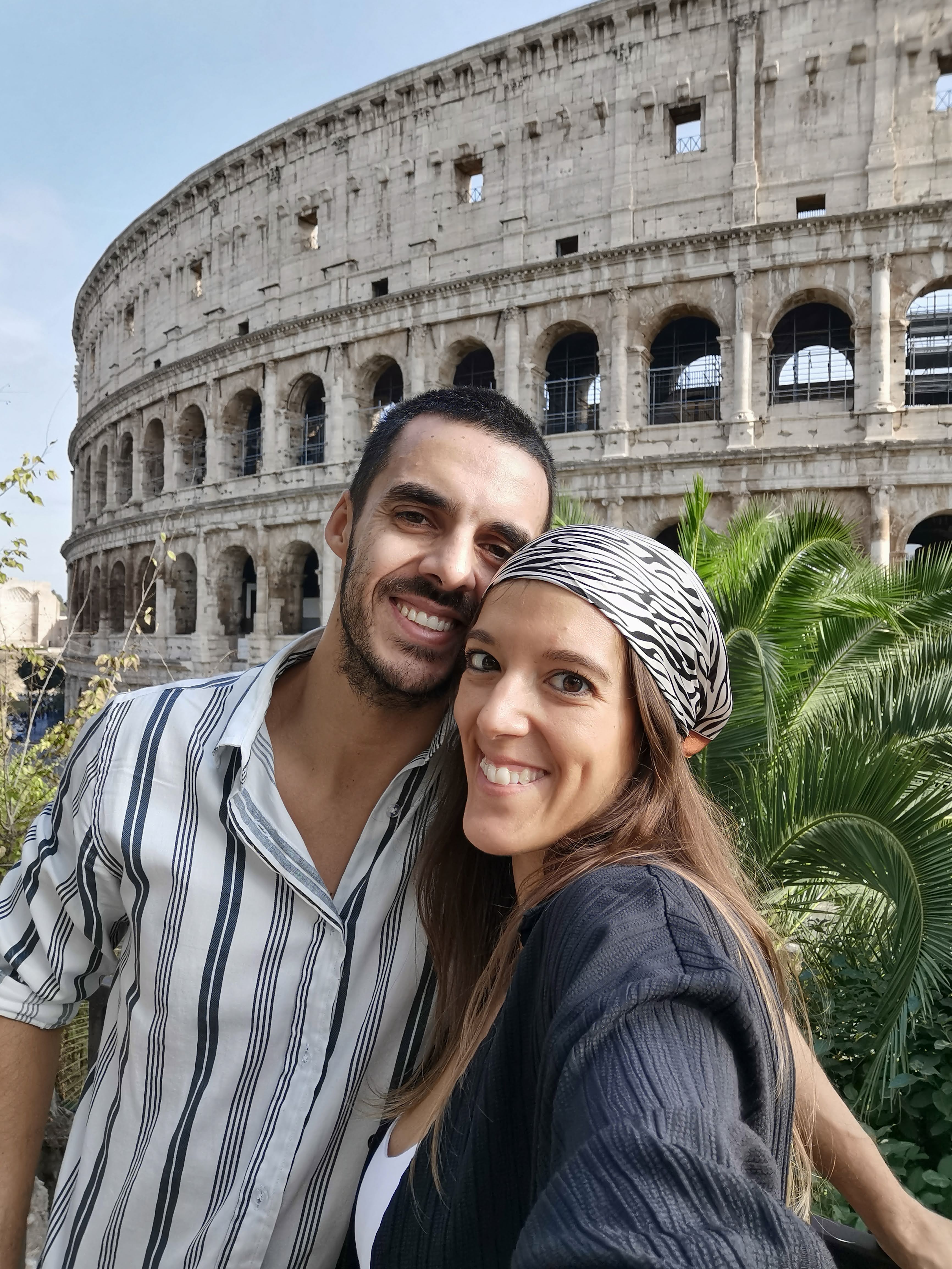 Couple in a formal setting.